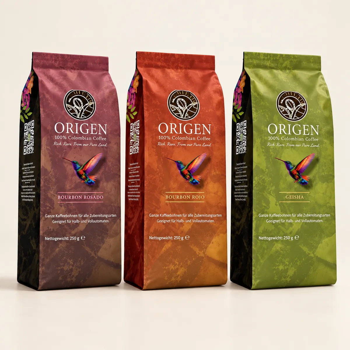 ORIGEN Rarities Set | 3 × 500 g