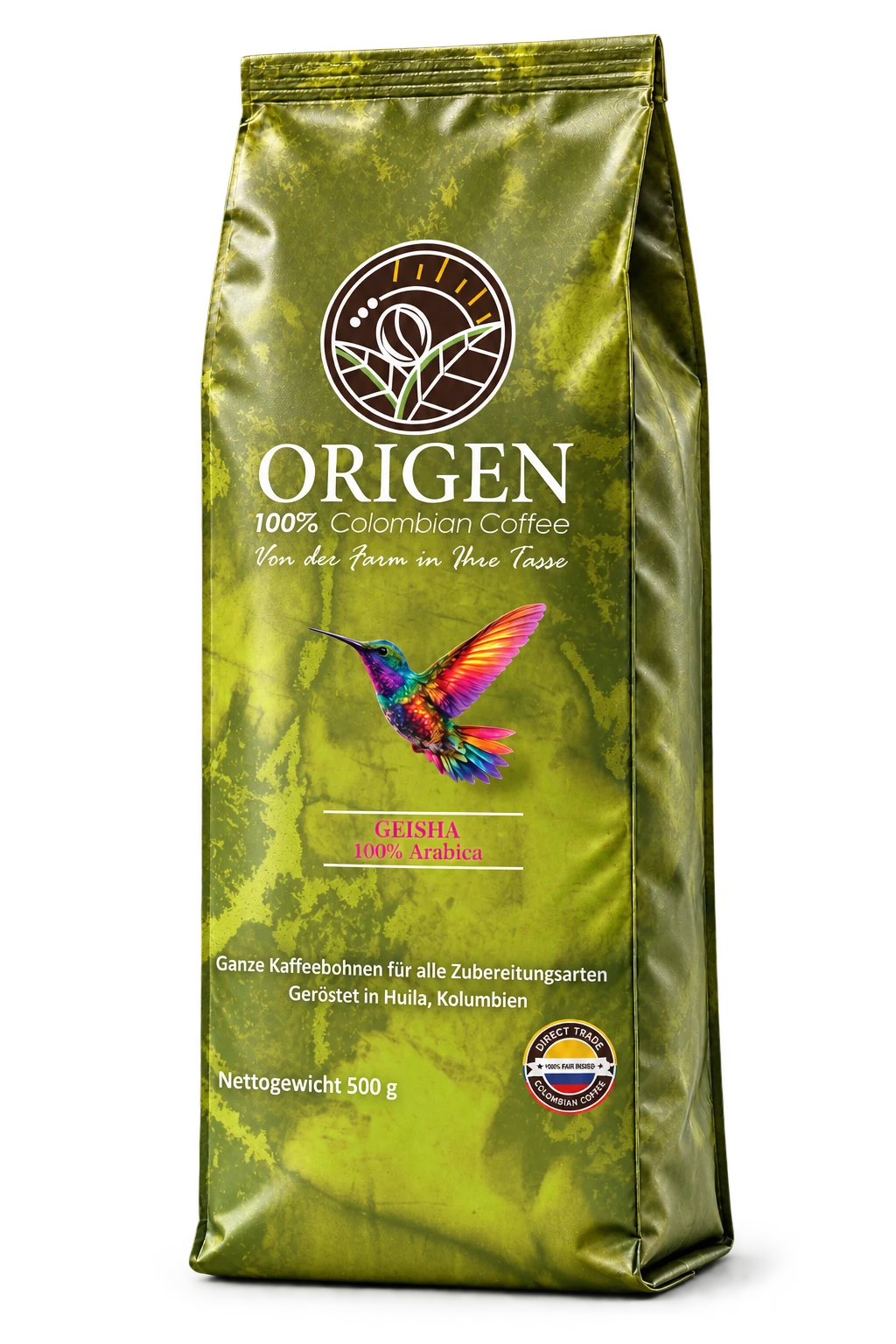ORIGEN Geisha, whole bean