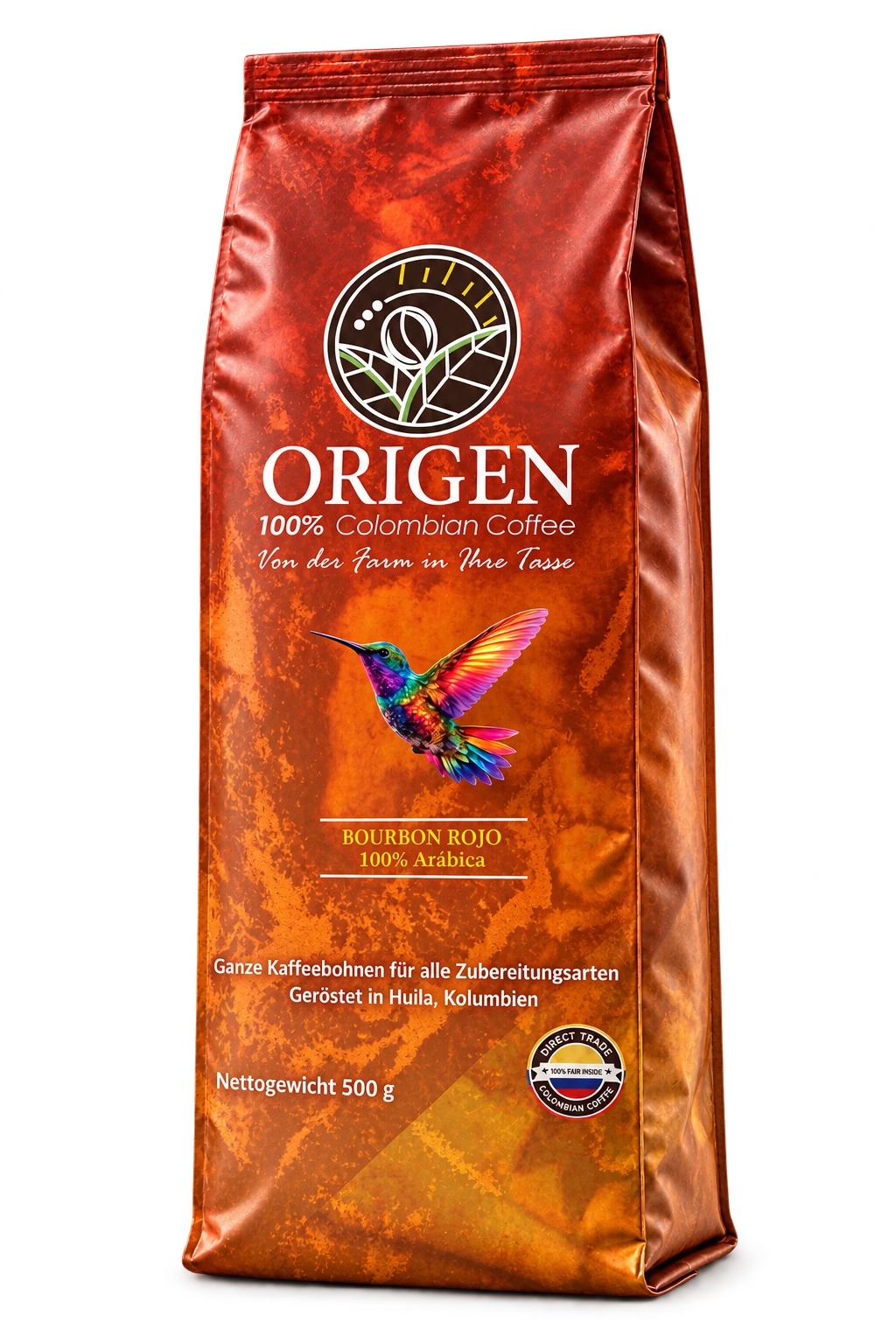 ORIGEN Bourbon Rojo, whole bean